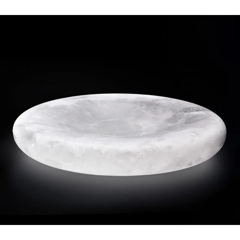 100% Chef Ice Age Cam Sunum Tabağı, 26 cm