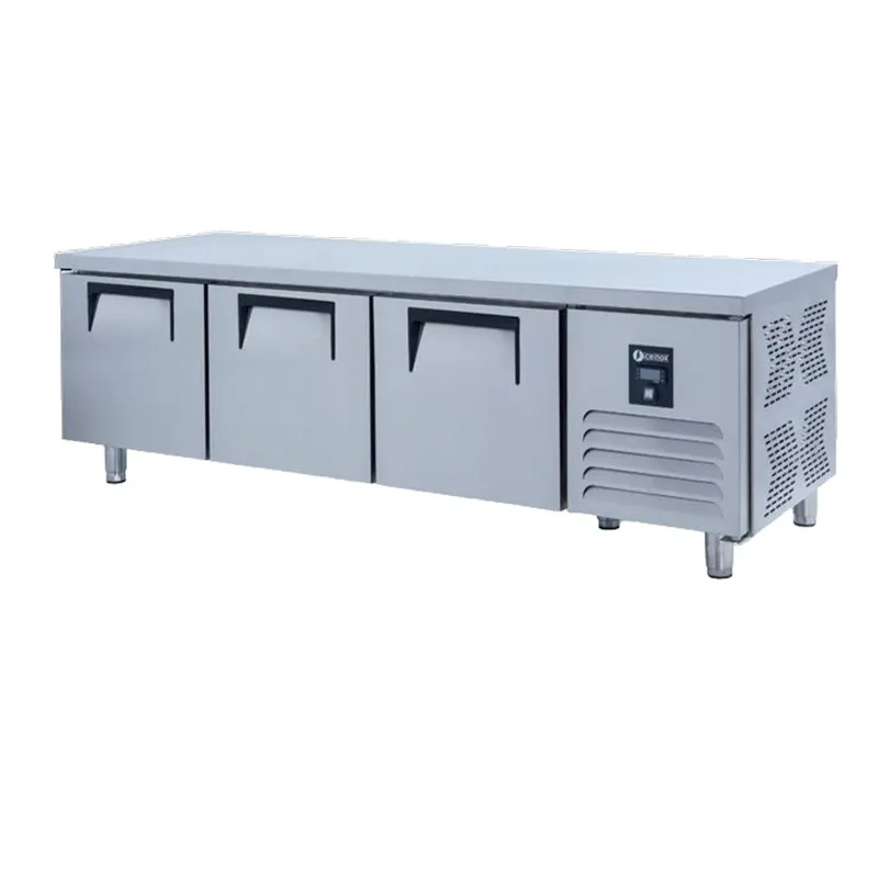 Iceinox UTS 330 Pişirici Altı Buzdolabı, 3 Kapılı
