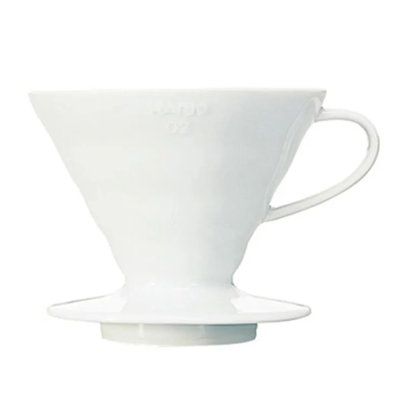 Hario VDC-02W V60 02 Seramik Dripper, Beyaz