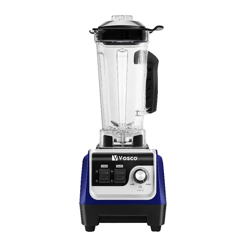 Vosco VHS-206 Manuel Buz Kırıcı Bar Blender, 2 L, 2000 W, Mavi