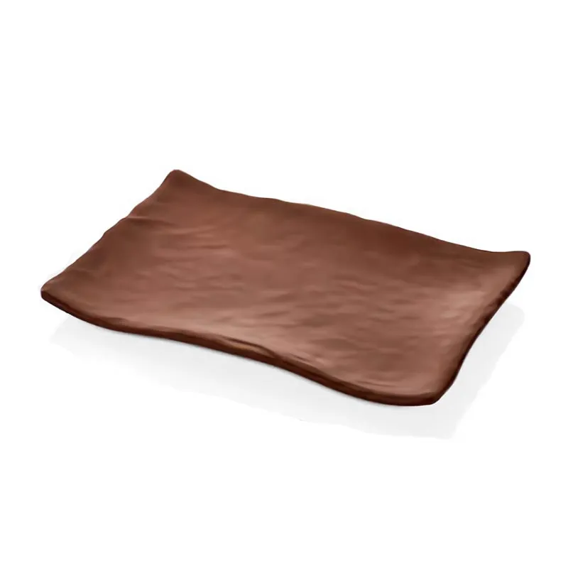 Külsan Thermoset Tabak, Dikdörtgen, 34.1x23.6 cm, Kahverengi