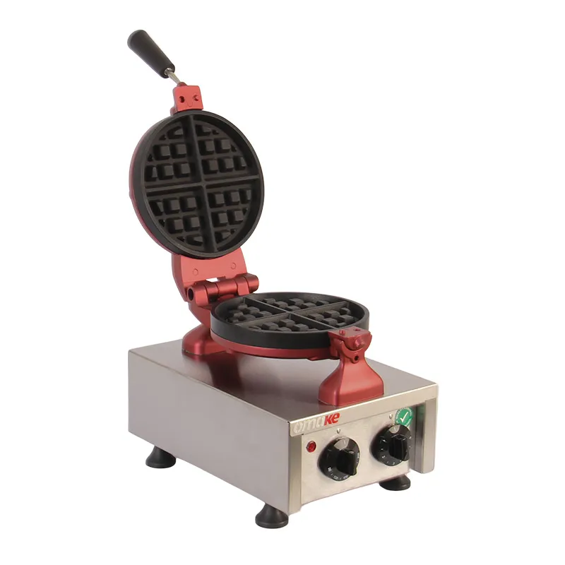 Omake WFL01.E12 Z5F Zamanlayıcılı Kare Model Tekli Waffle Makinesi, Elektrikli