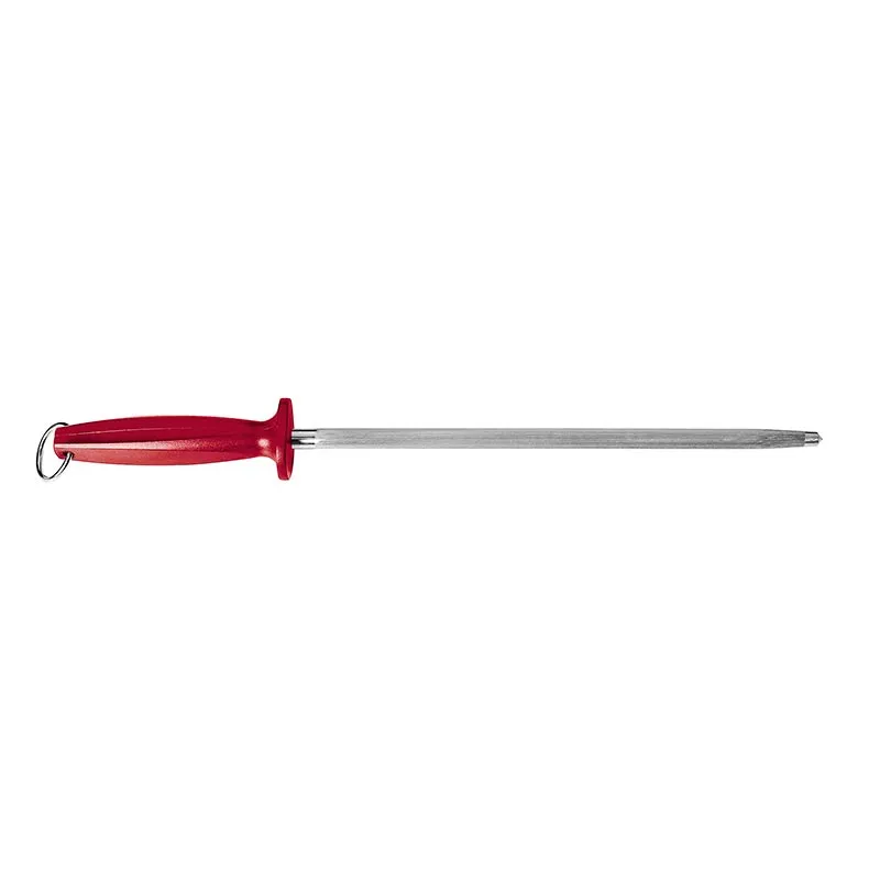 Biradlı EF-133 Plastik Saplı Yuvarlak Masat, 30 cm, Kırmızı