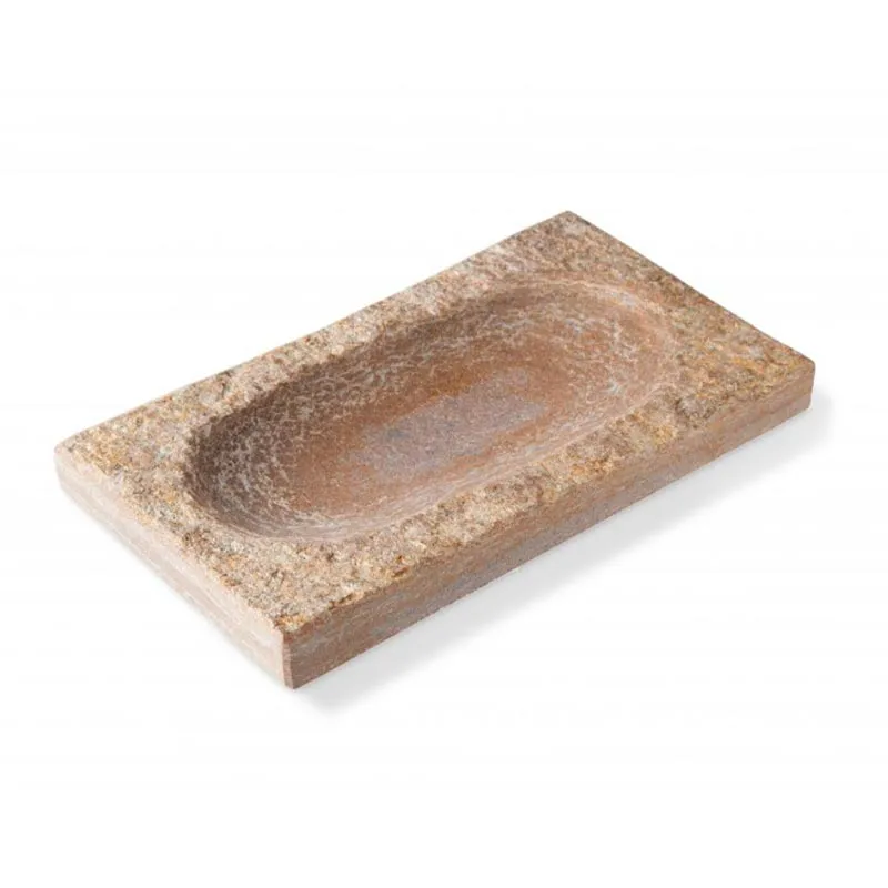 100% Chef Fortune Kuvarsit Sunum Tabağı, 19x11 cm