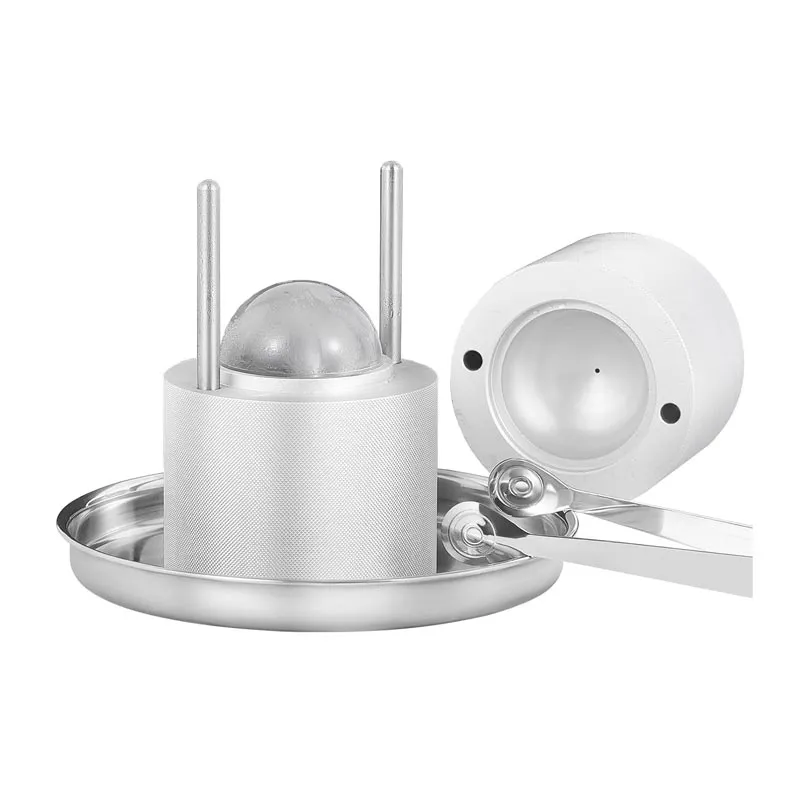 Cafemarkt Küre Buz Yapıcı Set, Gümüş