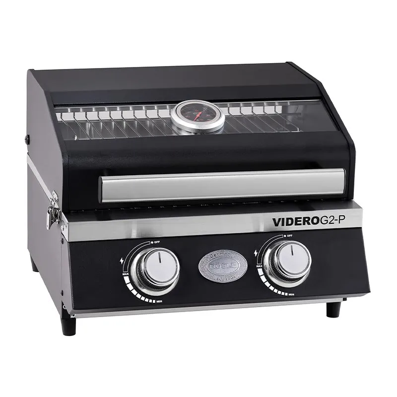Rösle Videro G2-P Taşınabilir Barbekü, Siyah