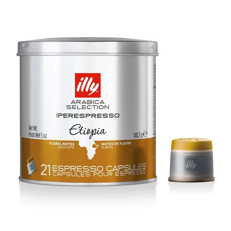 illy Iperespresso Etiopia Kapsül Kahve, 21 Adet