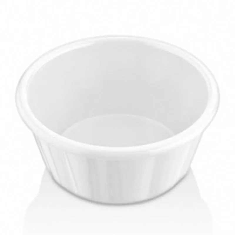 GastroPlast GS-08 Yuvarlak Sosluk Reçellik, 150 ml, Beyaz