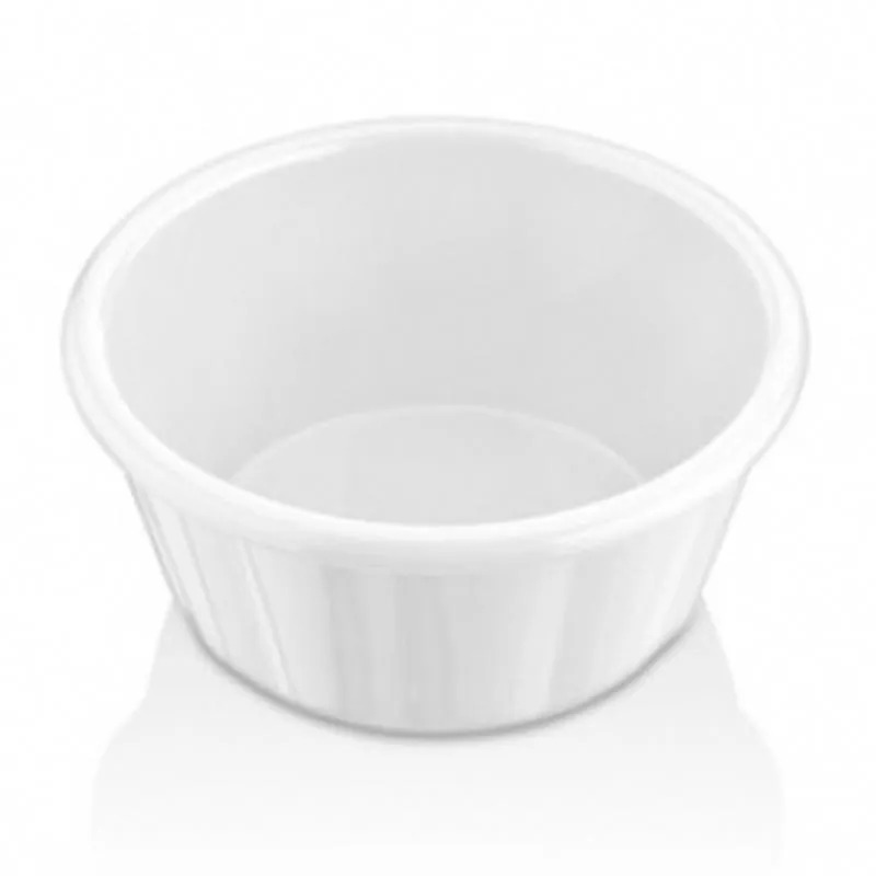 GastroPlast GS-07 Yuvarlak Sosluk Reçellik, 80 ml, Beyaz
