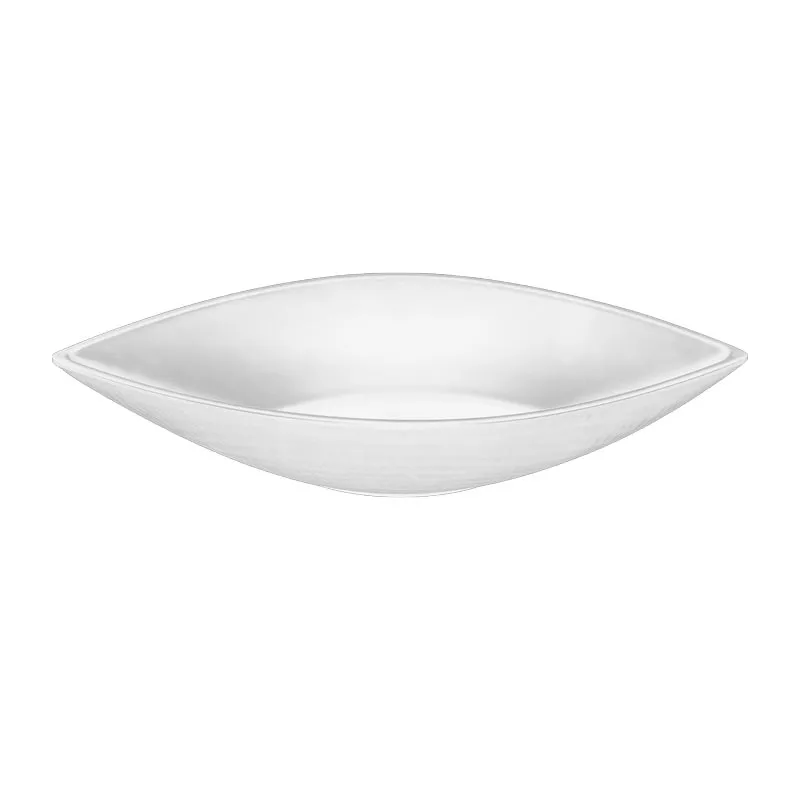 Biradlı K-09 Melamin Oval Sunum Tabağı, 35x13x7 cm