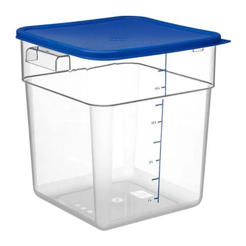 Bora Plastik Gıda Saklama Kabı, Kapaklı, 19 L