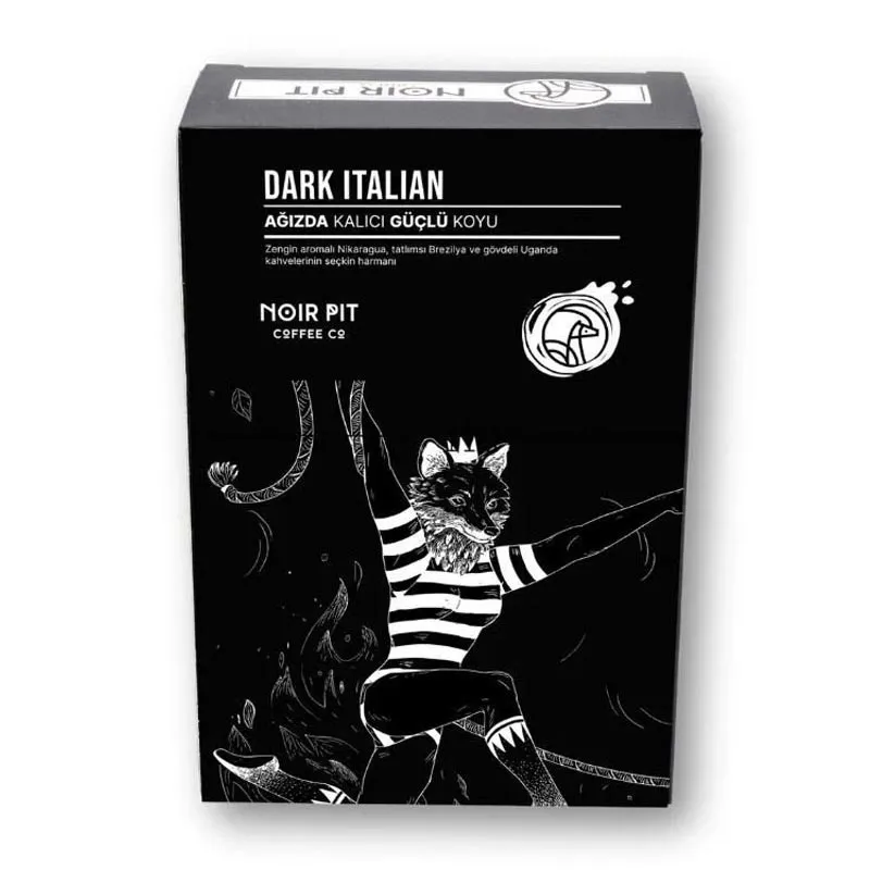Noir Pit Dark İtalian Çekirdek Kahve, 1 kg