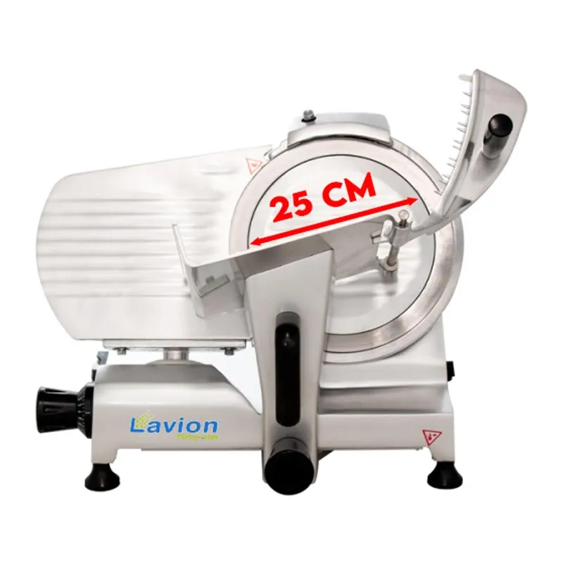 Lavion HBS-250 Yatık Tip Gıda Dilimleme Makinesi, 250 mm