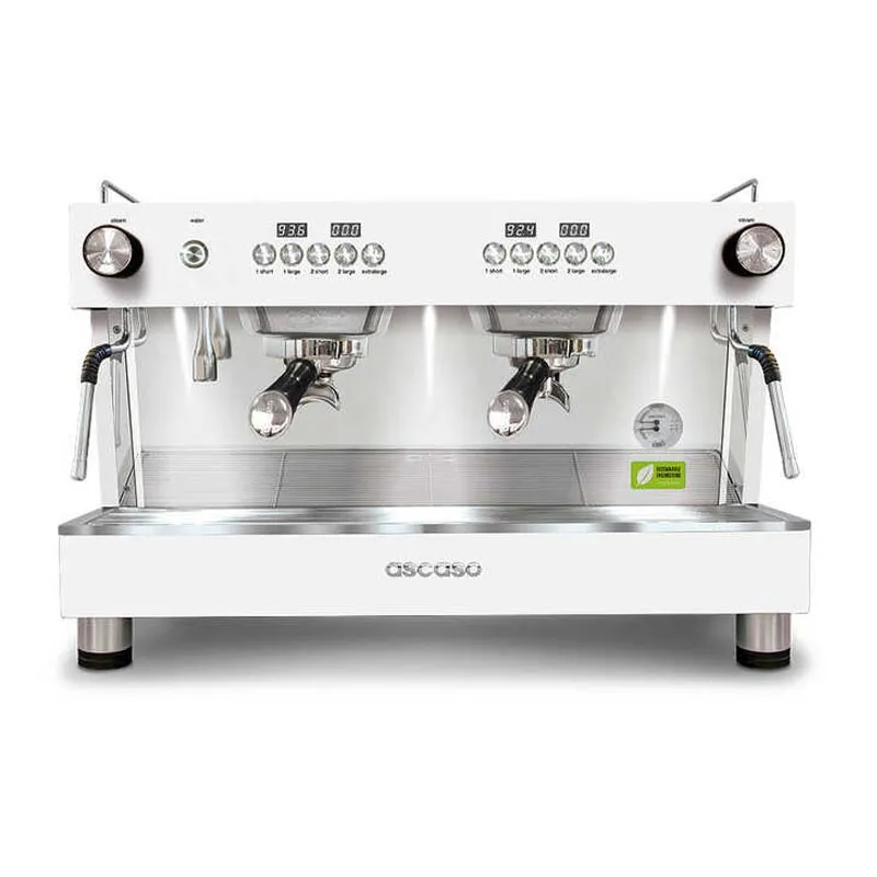 Ascaso Barista T Plus Espresso Kahve Makinesi, 2 Gruplu, Beyaz