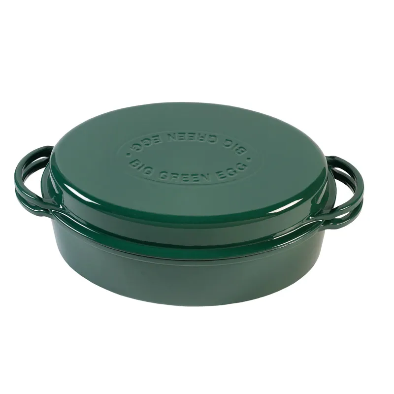Big Green Egg Döküm Demir Güveç Tenceresi, 5.2 L