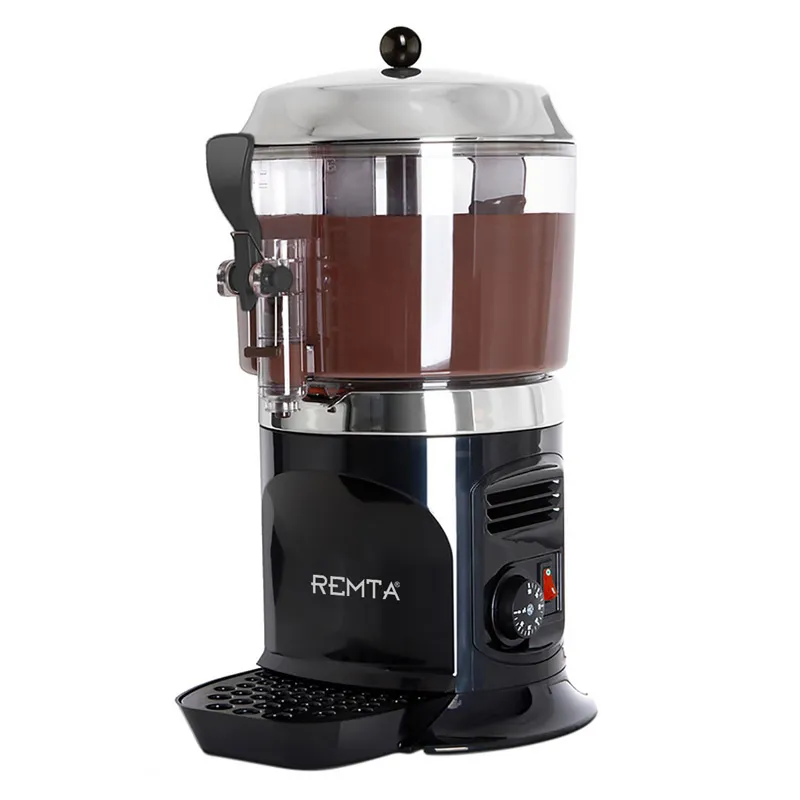 Remta CS10 Elegance Sıcak Çikolata & Sahlep Makinesi, 5 L, Siyah