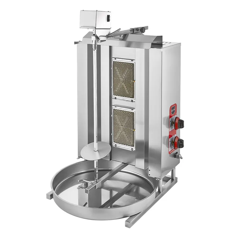 Remta D04(M) Üstten Motorlu Döner Ocağı, 2 Radyanlı, Doğalgazlı
