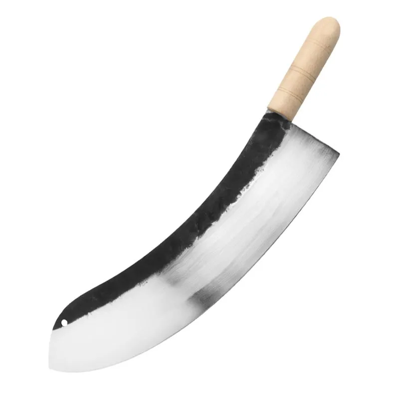 Sinerji Ahşap Saplı Karbon Çeliği Zırh, 35 cm