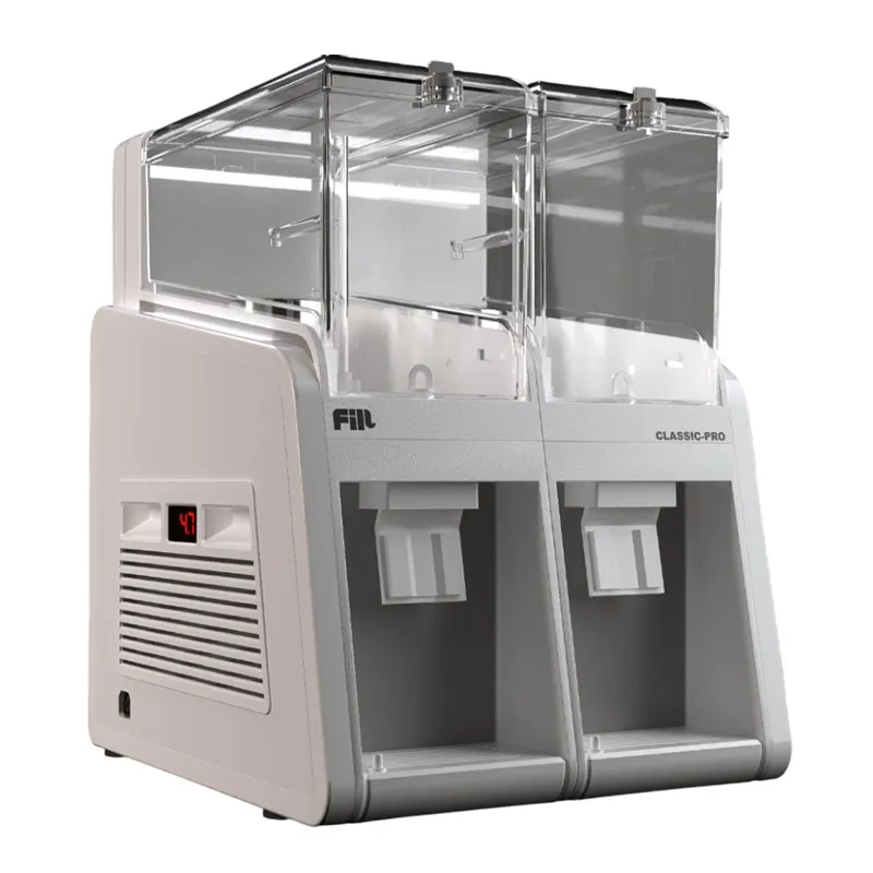 Fill Classic Pro P2-G1 Fıskiyeli Soğuk İçecek Dispenseri, 2x19 L, Beyaz Gri