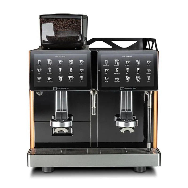 Eversys Enigma Classic E4MS Süper Otomatik Espresso Makinesi, 2 Gruplu, Otomatik Süt Sistemli, Tempest