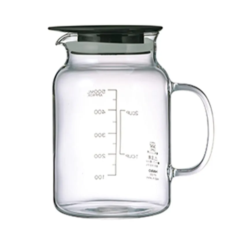 Hario VFP-500-B Vinegar's Serisi Fruit Pot Meyve Suyu Sürahisi, 500 ml