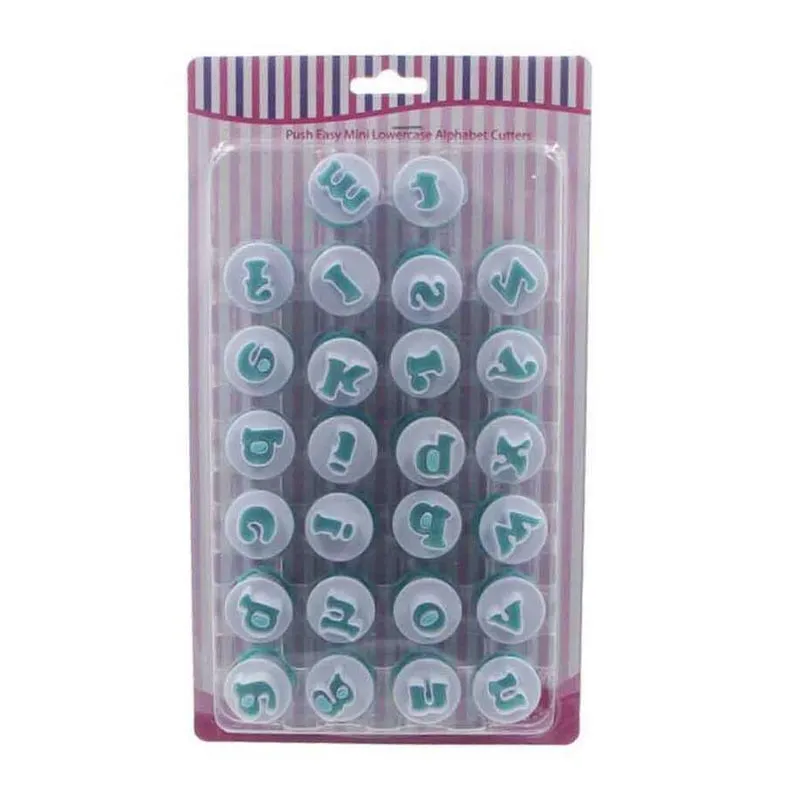 Epinox KKP-26 Basmalı Kalıp Küçük Harf Seti