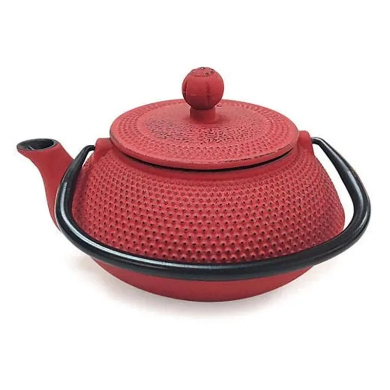 Biradlı Groovy GRV-TDK-300 Döküm Demlik, 300 ml, Kırmızı