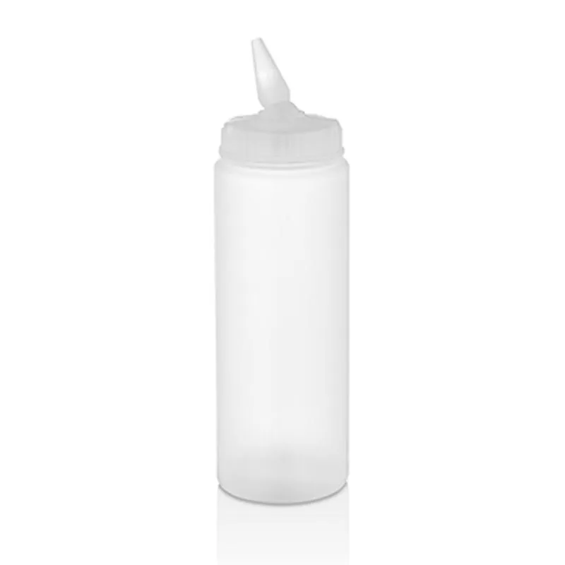 GastroPlast GPS-250 Ayarlı Uçlu Fişek Sosluk, 250 ml, Şeffaf