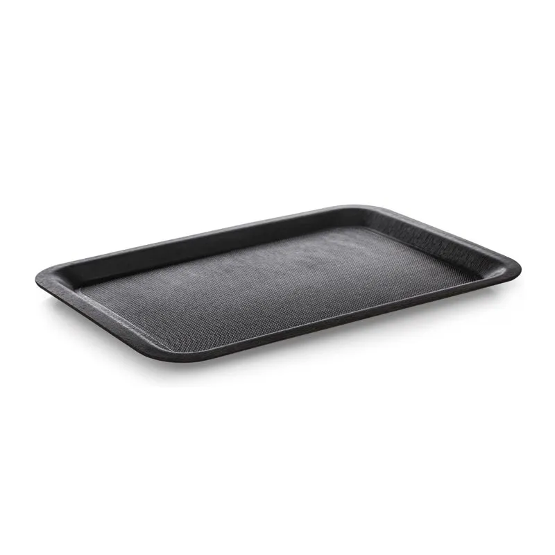 Tria TF2738SCM Mat Yüzey Kraft Dikdörtgen Tepsi, 27x38 cm, Karbon Siyah