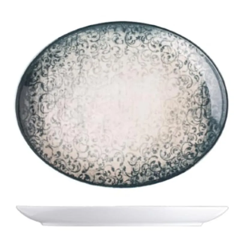 Lilien Vintage Oval Tabak, 20 cm