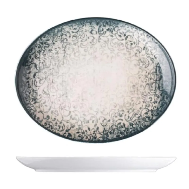 Lilien Vintage Oval Tabak, 28 cm