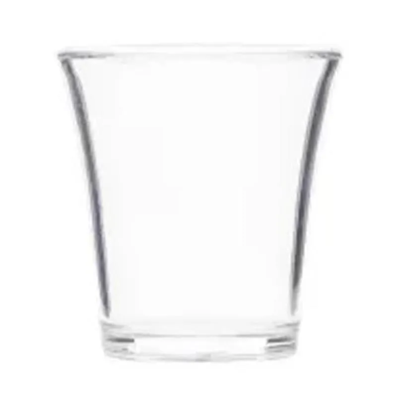 Rubikap Polikarbon Shot Bardağı, 25 ml, Şeffaf