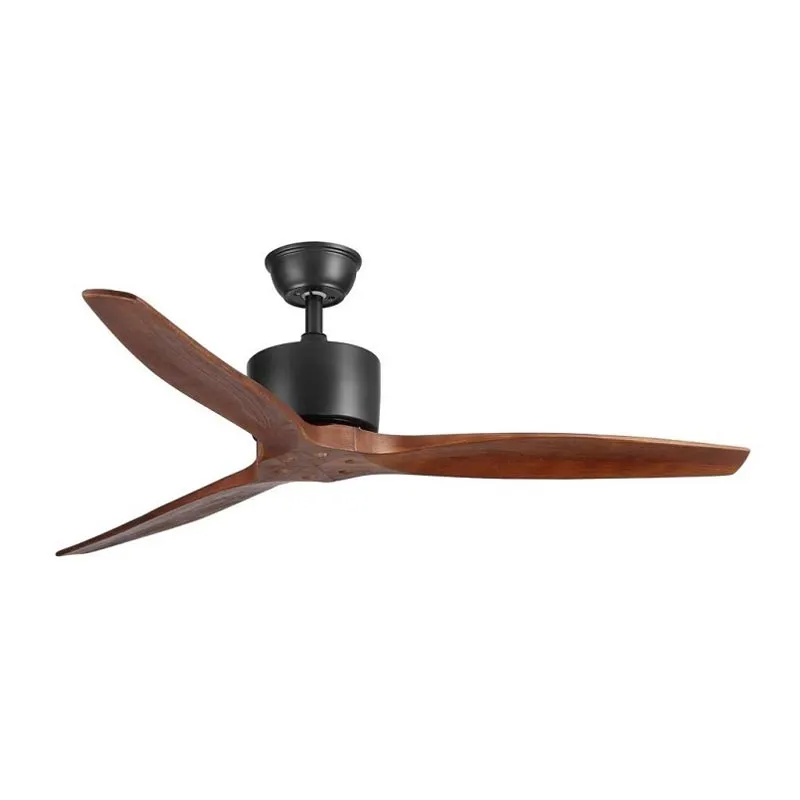 Kaşkar - Taflan F52238 Tavan Vantilatörü, Uzaktan Kumandalı, 132 cm, Siyah - Kahverengi
