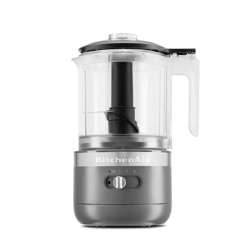 KitchenAid 5KFCB519EDG Kablosuz Mutfak Robotu, 1.19 L, Kömür Grisi