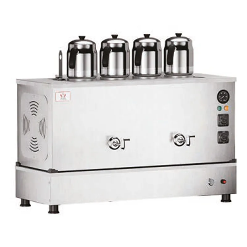 Anka Pro Kompakt Full Otomatik 4 Demlikli Çay Kazanı, 40 L, Elektrikli+Gazlı, Inox