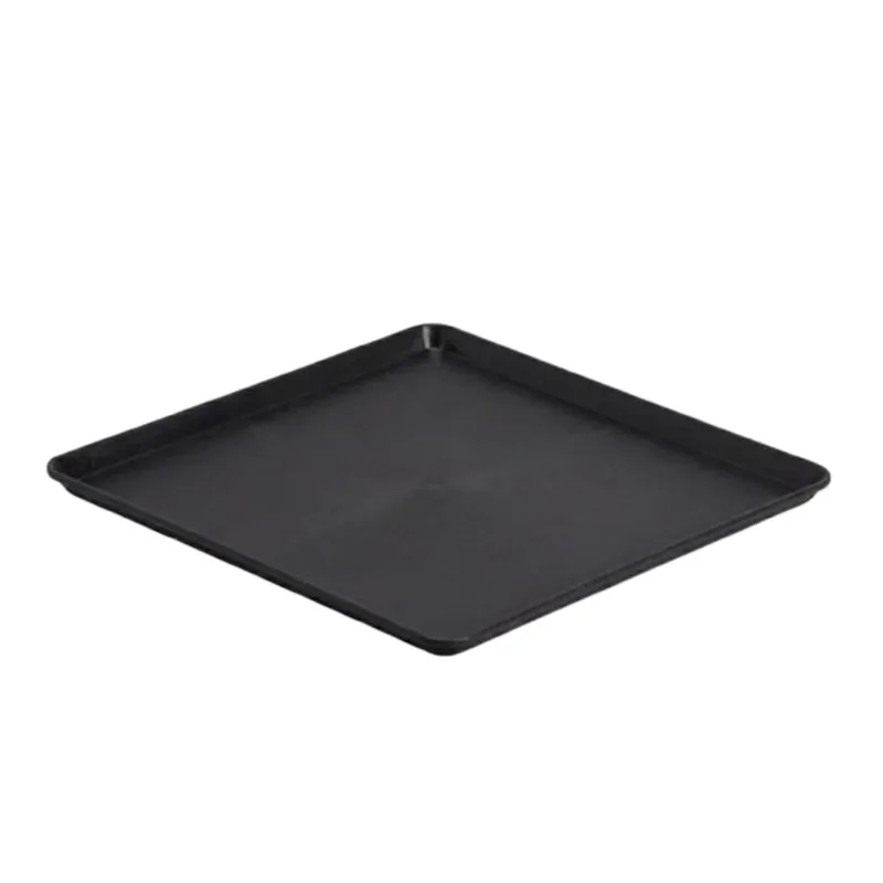 Zicco K-2060 Melamin Teşhir Tepsisi, 29x29 cm, Siyah
