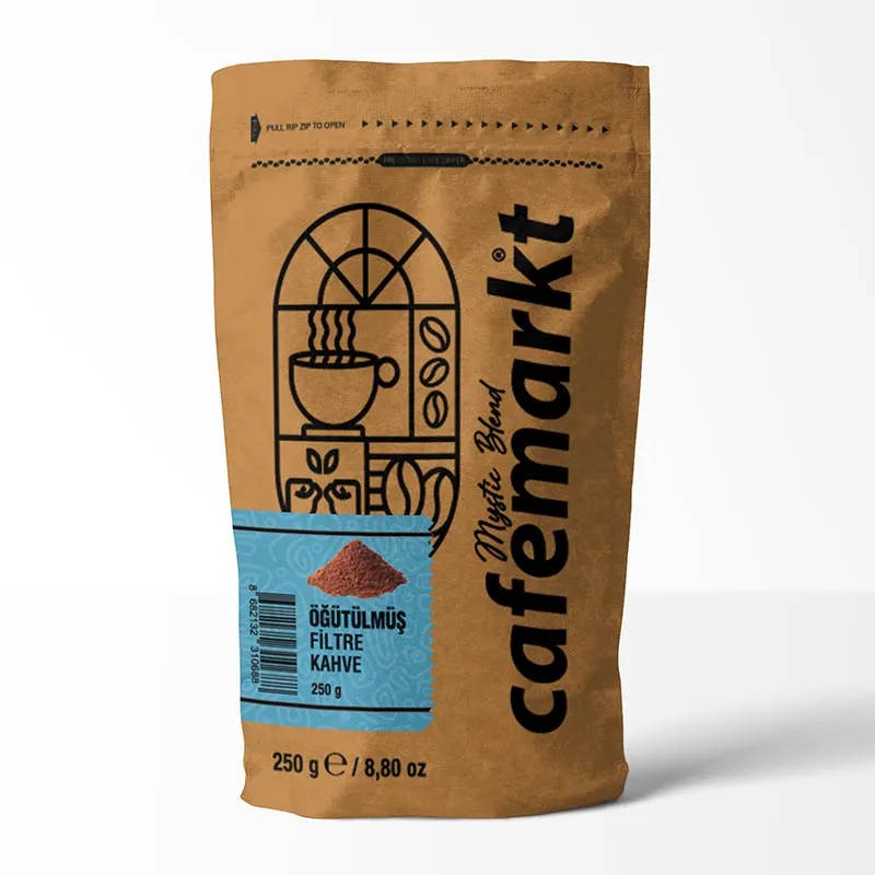 Cafemarkt Mystic Blend Öğütülmüş Kahve, 250 gr