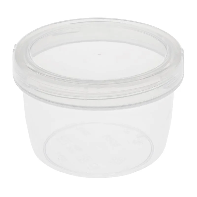 Bora Plastik Vidalı Saklama Kabı, Vidalı, No: 1, 250 ml