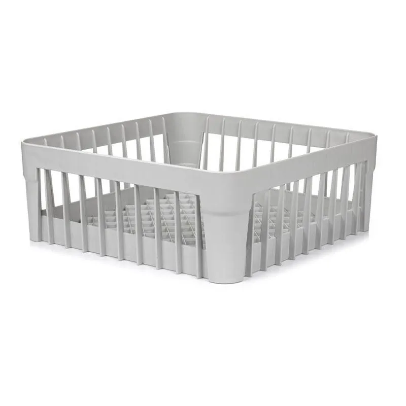Bora Plastik Bulaşık Yıkama Basketi, 40x40x15 cm, Gri