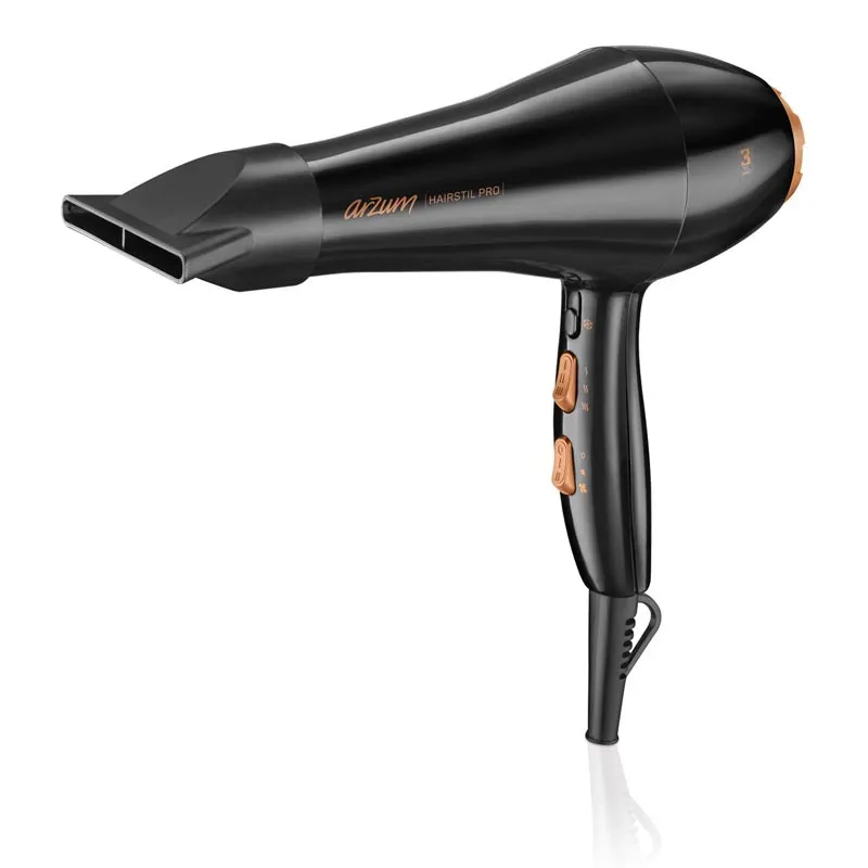 Arzum AR5009 Hairstil Pro Profesyonel Saç Kurutma Makinesi, Siyah