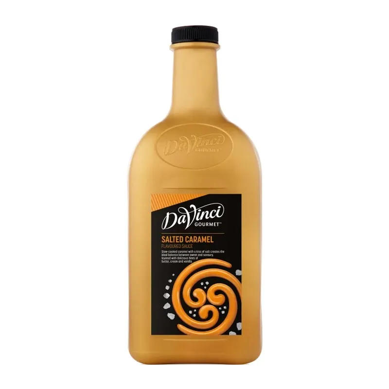 DaVinci Gourmet Salted Caramel Tuzlu Karamel Aromalı Sos, 2000 ml