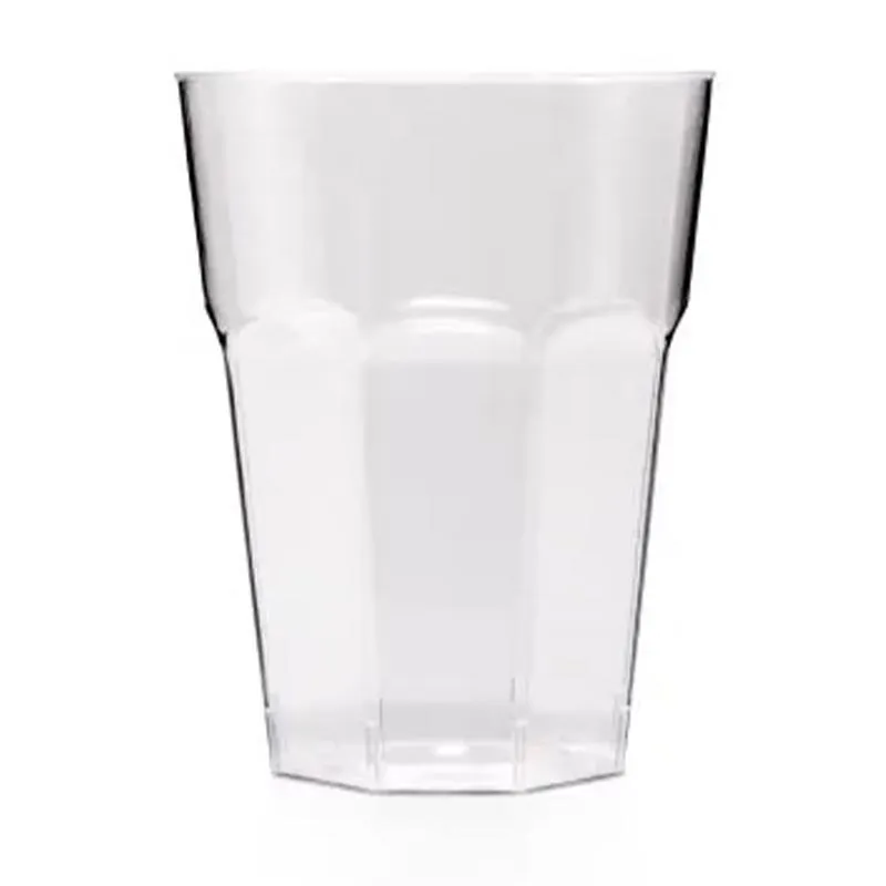 Rubikap Tek Kullanımlık Kristal Bardak, 270 ml, Şeffaf