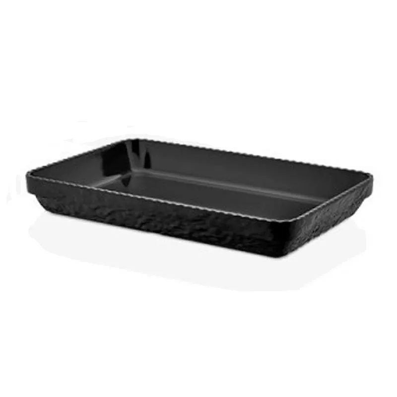 Külsan Thermoset Olie Kase, 35.6x24 cm, Siyah-Beyaz