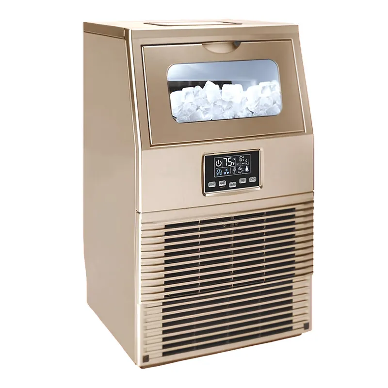 Vosco VSC-23CG Hazneli Küp Buz Makinesi, 23 kg/gün Kapasiteli, Gold