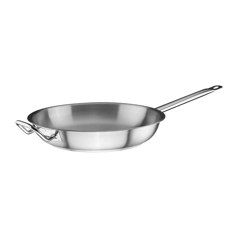 Bilge Inox Tek Saplı Kızartma Tavası, 24x5.5 cm, 2.3 L