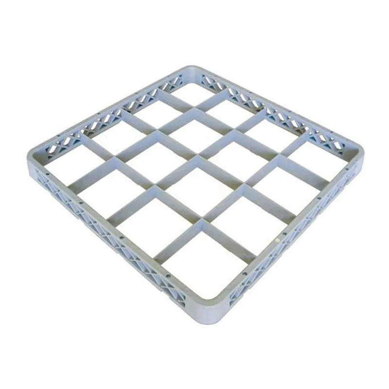 Tribeca Basket Yükseltici, 16 Bölmeli, 500x500x40 mm, Gri