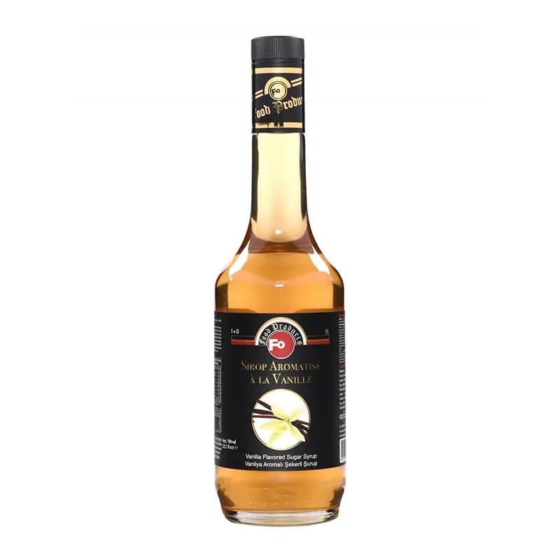 Fo Vanilya Aromalı Şekerli Kokteyl Şurubu, 700 ml