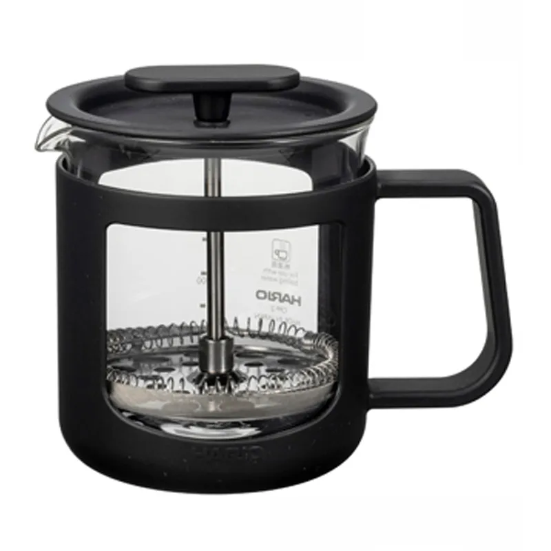 Hario CPU-2-B Cafe Press U French Press, 300 ml, Siyah