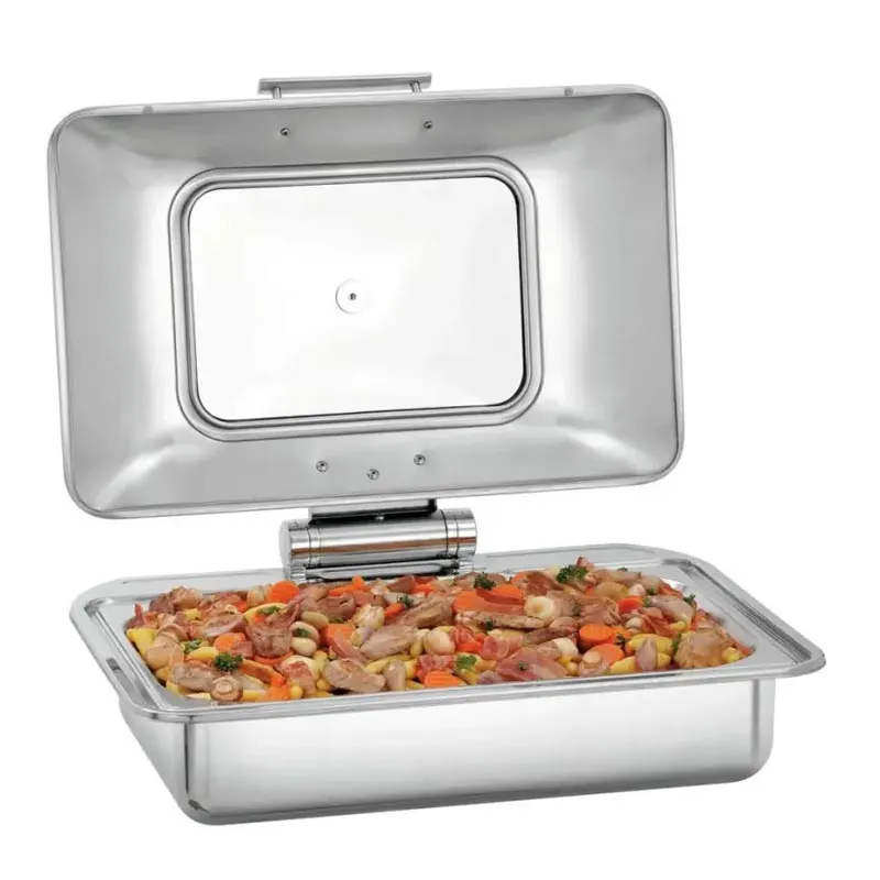 Öztiryakiler Bartscher İndüksiyonlu Isıtıcı Uyumlu Chafing Dish, GN 1-1, 8.5 L