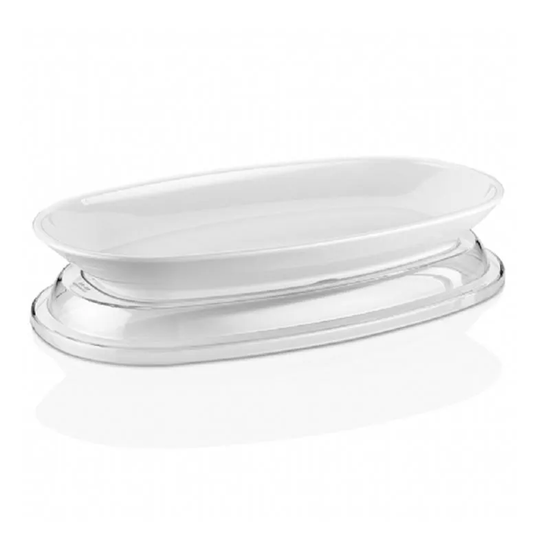 GastroPlast GP-K34 Polikarbon Kayık Tabak, 34 cm